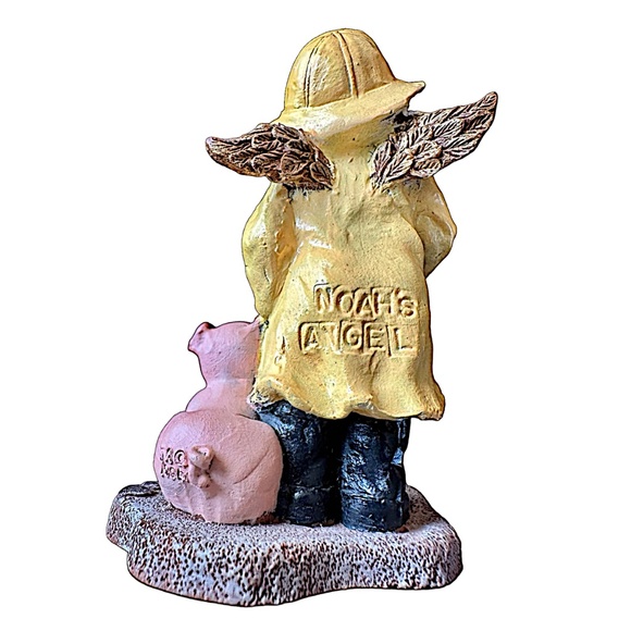 SARAH’S ATTIC Noah’s Angel Figurine 3.5” Collectible Limited Edition IE/76 - Picture 4 of 5